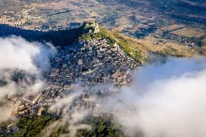Luftaufnahme von erice
