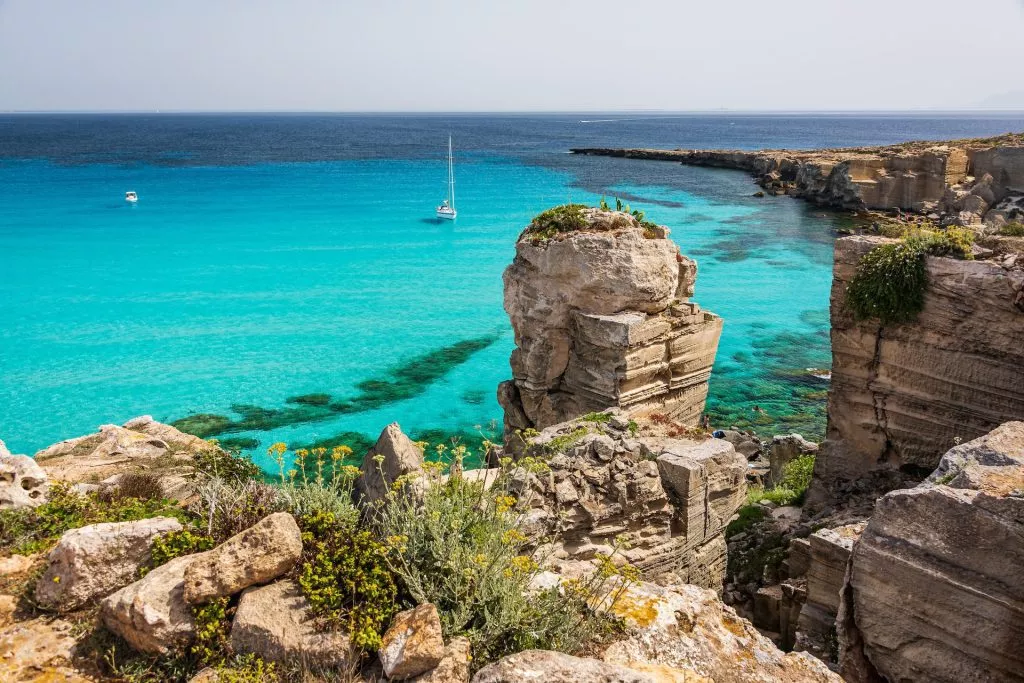 Cala rossa favignana