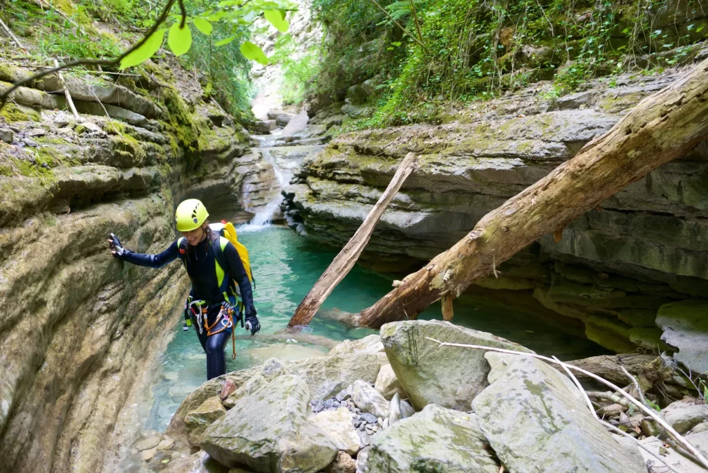 Canyoning in dolomieten