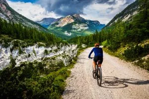 Fietsen in dolomieten