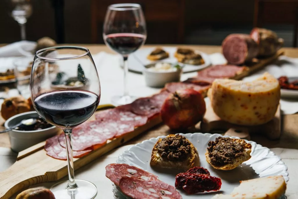 Eten in de Chianti