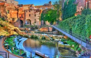 Greek roman theatre of catania