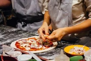 Pizza kookles