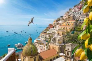 Positano views during hike