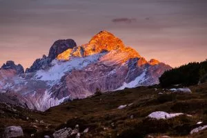 Rifugio sennes uitzicht