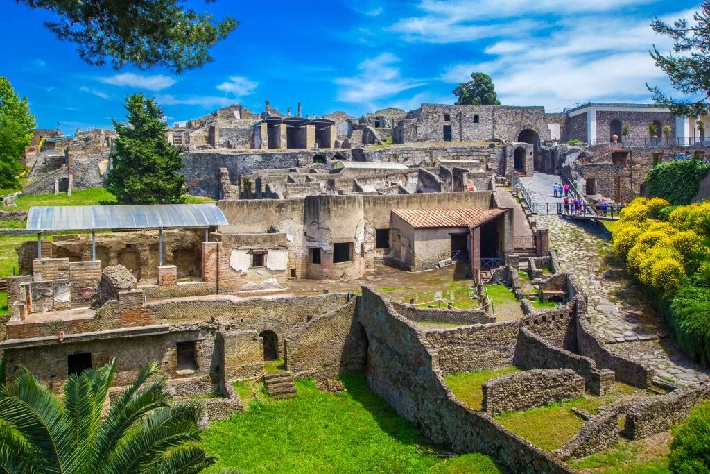 Ruins of pompeii