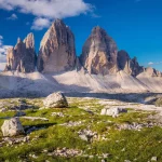 Tre cime uitzicht
