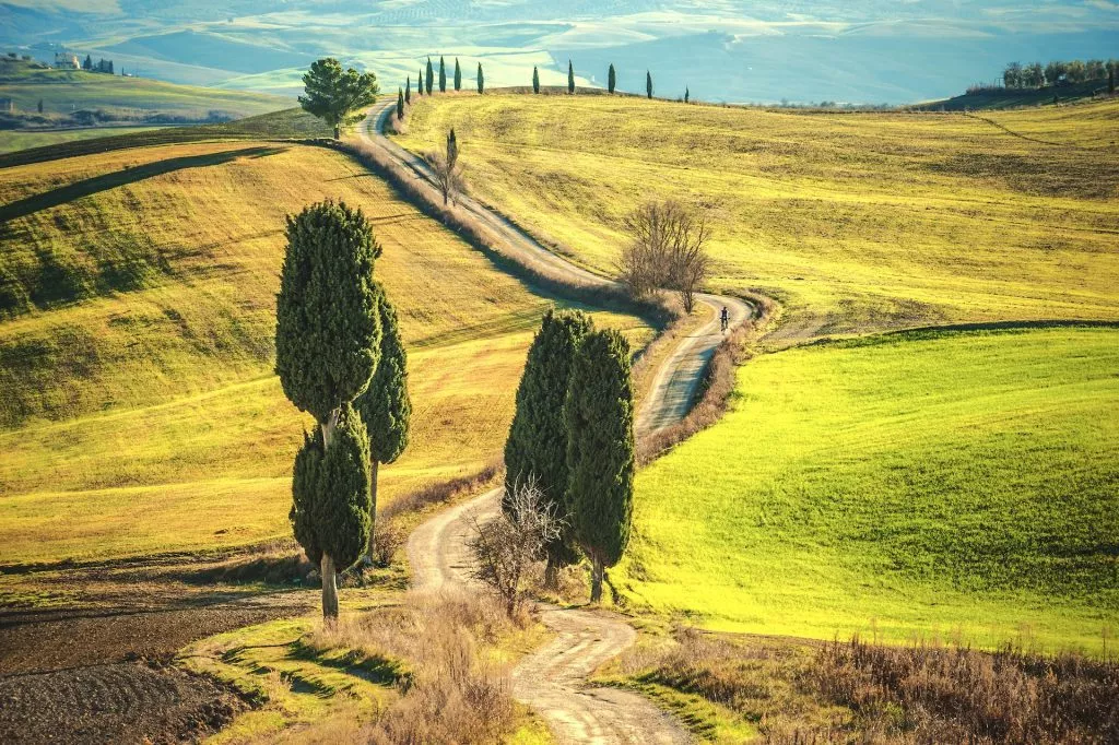 Het Toscaanse platteland