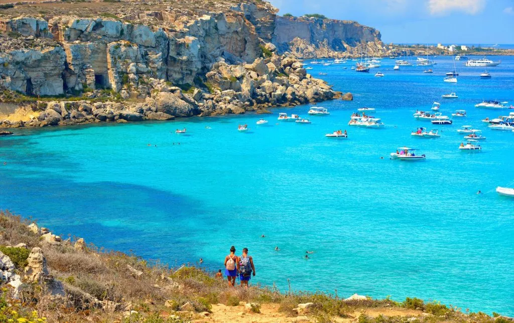 Wandern in Cala Rossa