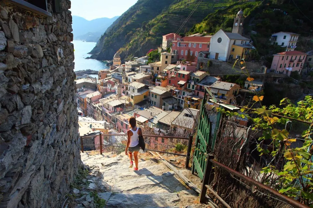 Gåture i Vernazza